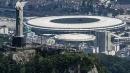 Dibangun menjelang Piala Dunia 1950 di Rio de Janeiro, Brasil. Di stadion ini Brasil kalah menyakitkan dari Uruguay, 2-1, pada final Piala Dunia 1950 (AFP Photo/YASUYOSHI CHIBA).