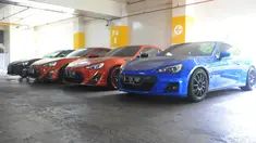 Film Street Society yang menampilkan adegan balap jalanan menampilkan mobil-mobil mewah seperti Lamborghini, Mc Laren, Ferrari, Bentley, Rolls Royce, Porsche, BMW, Ducati, dan Aston Martin (Liputan6.com/Herman Zakharia).