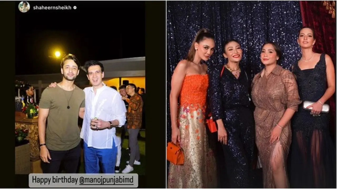 7 Momen Pesta Ulang Tahun Manoj Punjabi ke-50, Meriah Bertabur Bintang