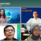 Webinar rangkaian Earth Day Forum 2021: Menuju Biodiesel 40: Risiko dan Tantangan, Rabu (21/4/2021).