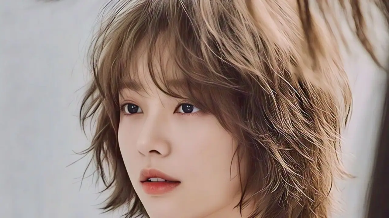 Model Rambut ala Korea Sesuai Bentuk Wajah Bulat