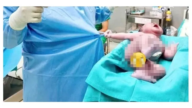 Tingkah Bayi Baru Lahir di Vietnam