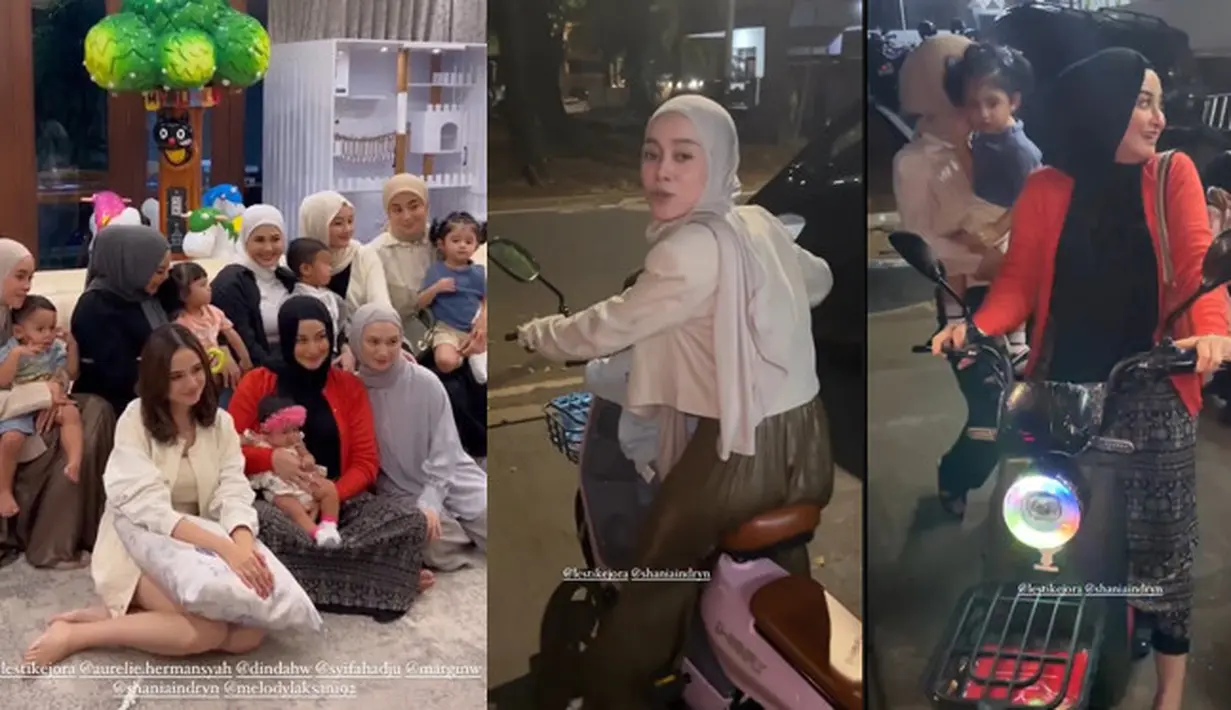 Salah satu geng selebriti yang kerap mencuri perhatian netizen adalah geng Mamayu. Belum lama ini, geng artis muda tersebut kembali menggelar arisan di kediaman Aurel Hermansyah.
 [instagram/aurelie.hermansyah/kesharatuliu05]