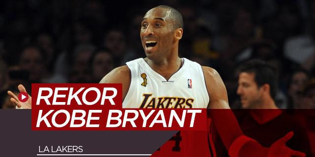 VIDEO: 10 Rekor Kobe Bryant di NBA Bersama Los Angeles Lakers