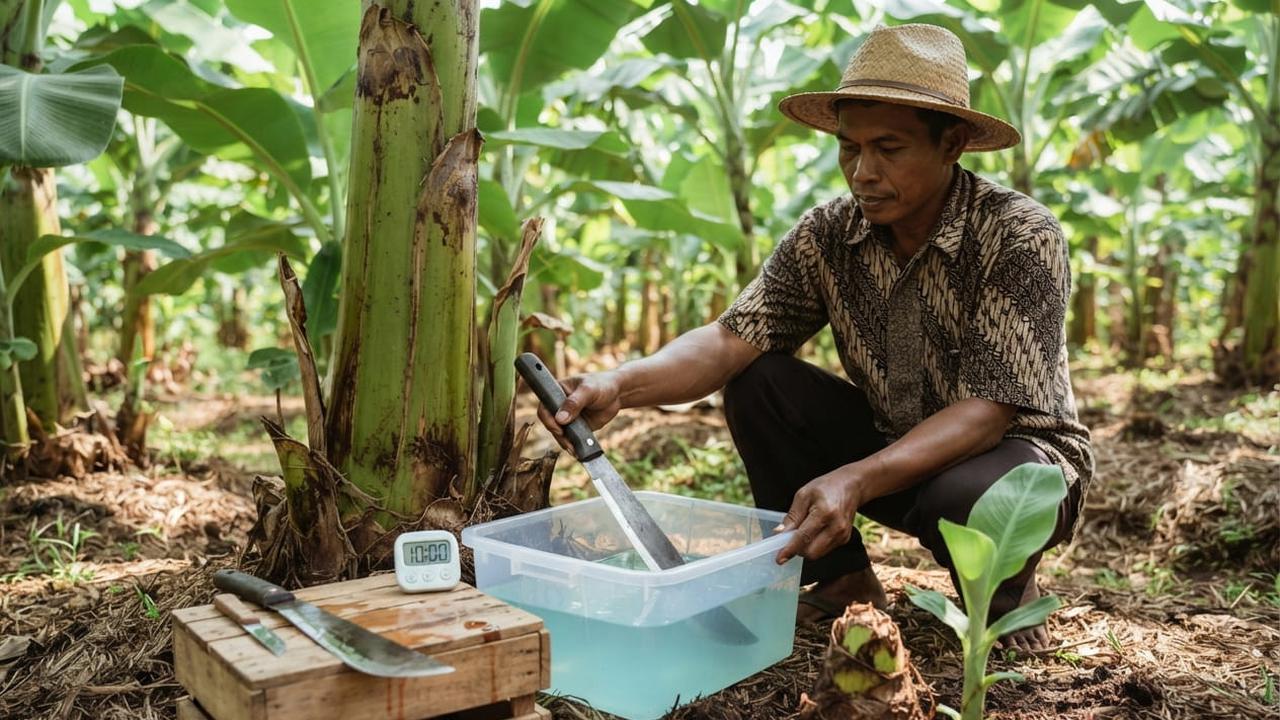 Cara Memilih Pohon Pisang yang Produktif