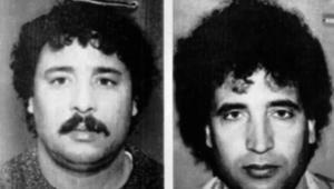 Lamen Khalifa Fhimah {kiri} dan Abdel Basset Ali al-Megrahi {kanan} agen Libya yang dituduh melakukan pengeboman terhadap Penerbangan Pan Am 103 pada tahun 1988 (AP/Arsip)