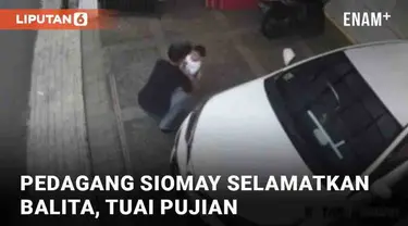 Insiden berikut ini seharusnya jadi pelajaran bagi orang tua. Seorang balita keluar sendiri dari rumah. Beruntung seorang pedagang baik hati datang menyelamatkan balita berikut ini dari celaka maupun kejahatan.