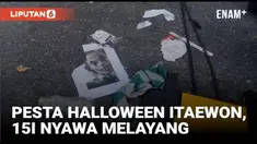 Korban tewas dalam pesta perayaan di Itaewon Korea Selatan bertambah menjadi 151 orang. Belasan korban tewas diantaraya adalah warga negara asing.