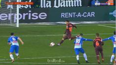 Rekor sempurna 29 laga tak terkalahkan milik Barcelona harus berakhir setelah takluk 1-0 dari rival sekota, Espanyol pada leg pert...
