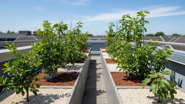 Ide Kebun Buah Mini di Rooftop Rumah Sederhana Anti Panas/Gemini AI