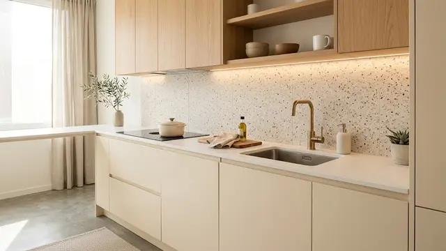 Inspirasi Backsplash Dapur Minimalis