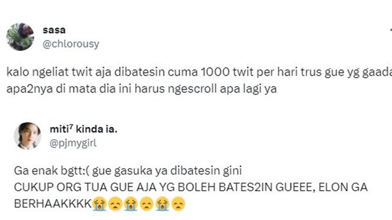 10 Curhatan Netizen Soal Scroll Twitter Dibatasi oleh Elon Musk Ini ...