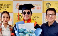 Potret Putra Ganteng Wishnutama Wisuda di Universitas Indonesia, Penampilan Gista Putri Jadi Sorotan
