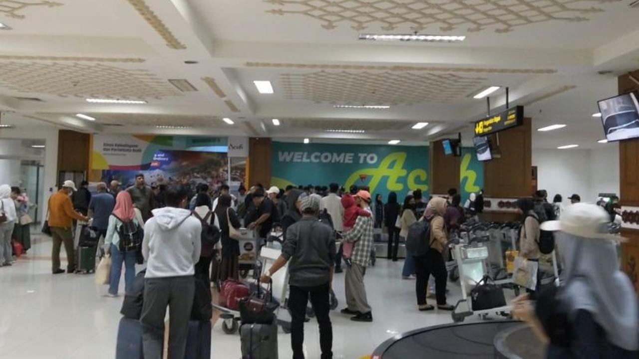 Arus Mudik Lebaran di Bandara SIM Aceh Melonjak 8,3 Persen, Siap Sambut Pemudik