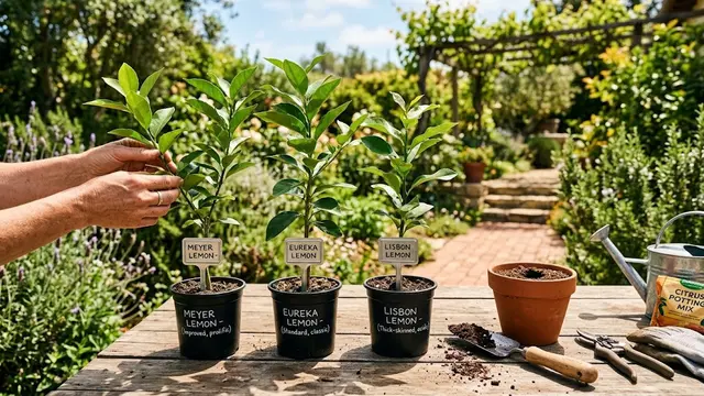 Cara Menanam Lemon di Pot Kecil/AI Generated