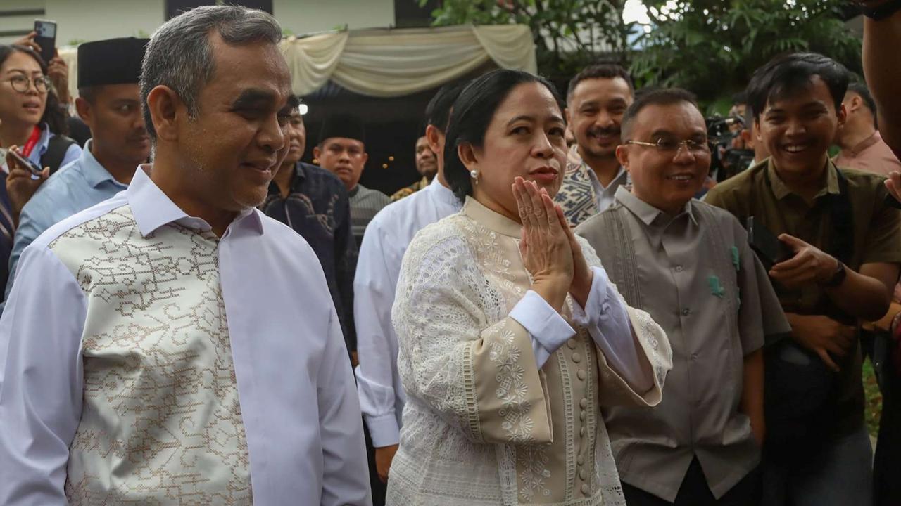 FOTO: Suasana Open House Idulfitri di Rumah Ketua MPR Ahmad Muzani, Ramai Dihadiri Pejabat Negara