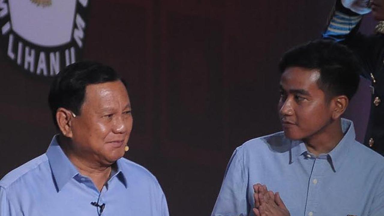Elektabilitas Prabowo-Gibran di Dua Survei Pilpres Tembus 43,3% dan 46,7%