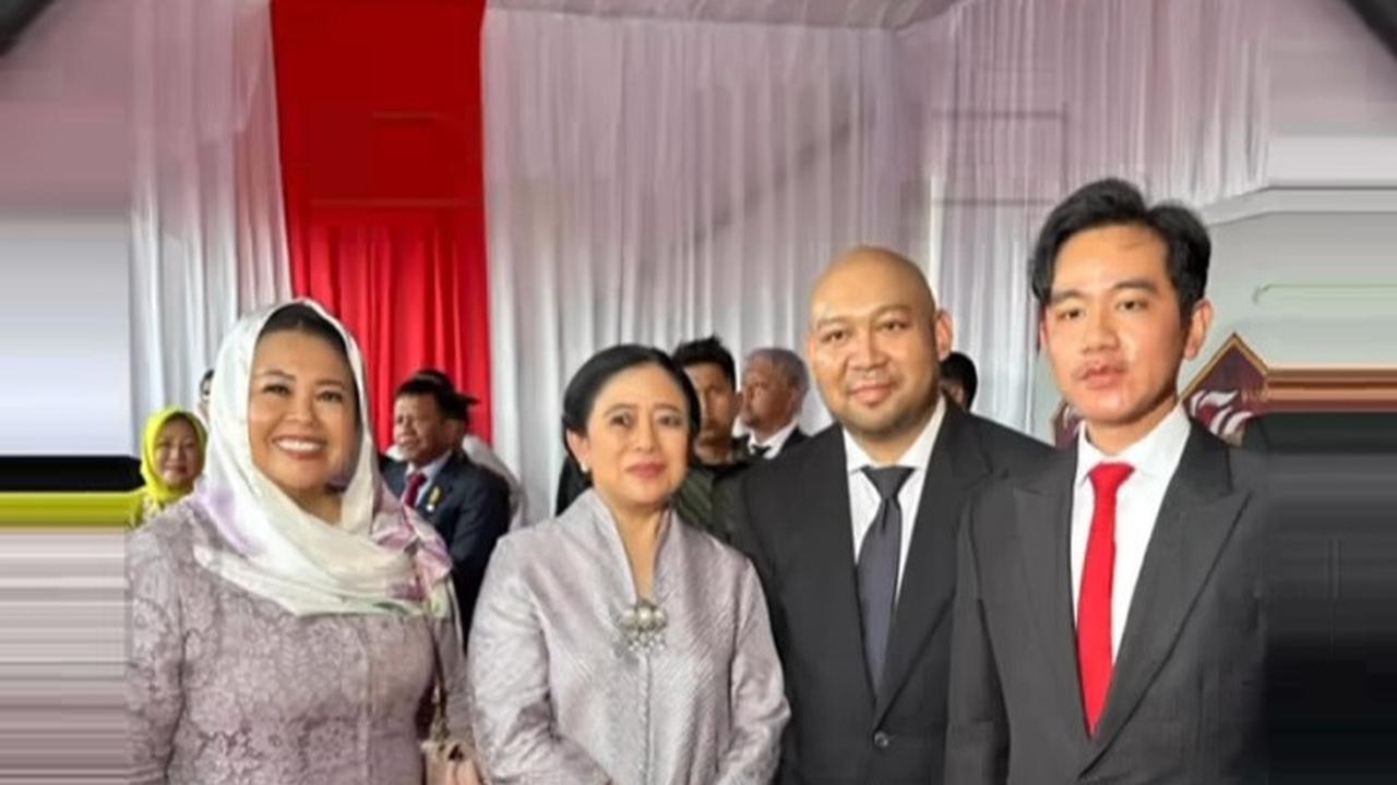 Foto Yenny Wahid, Puan, Didit dan Gibran