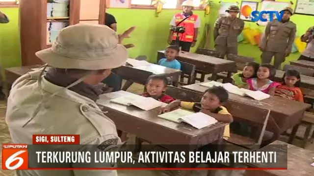 sepekan lebih sudah murid-murid SD Negeri Langoleso, Kabupaten Sigi, Sulawesi Tengah, tidak bersekolah.