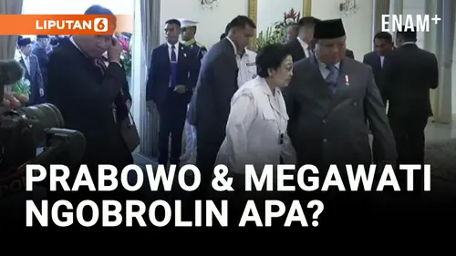 VIDEO: Momen Prabowo dan Megawati Ngobrol usai Upacara Hari Lahir Pancasila