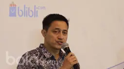 Kabid Humas PBSI, Ricky Subagja, saat menghadiri jumpa pers BCA Indonesia Open 2017 yang didukung oleh Bakti Olahraga Djarum Foundation di Hotel Kempinski, Jakarta, Senin (22/5/2017). (Bola.com/Vitalis Yogi Trisna)