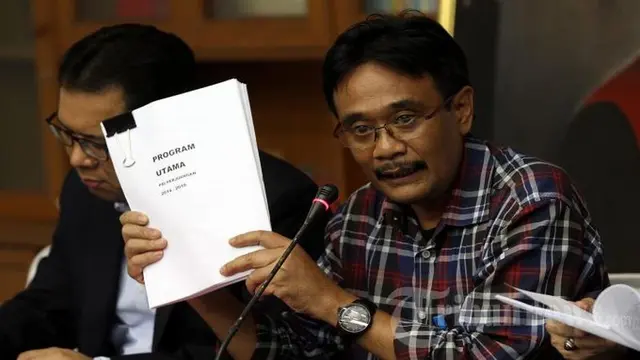 Lengkapi Berkas, Djarot Temui Ahok dan Sekda DKI Jakarta