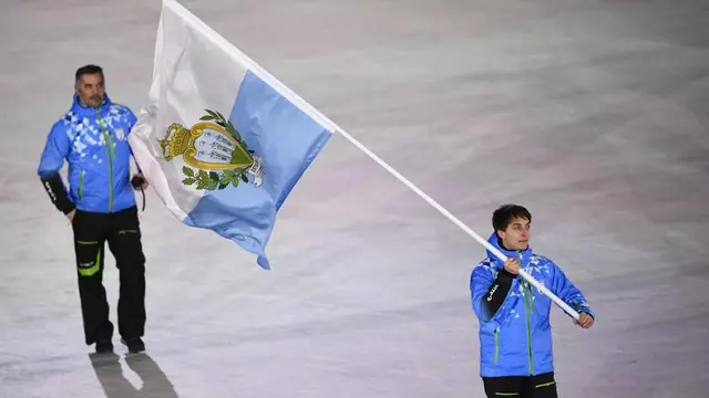 Bendera San Marino (AFP Photo)