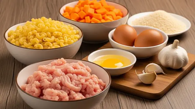 Resep Nugget Ayam Makaroni (AI generated)