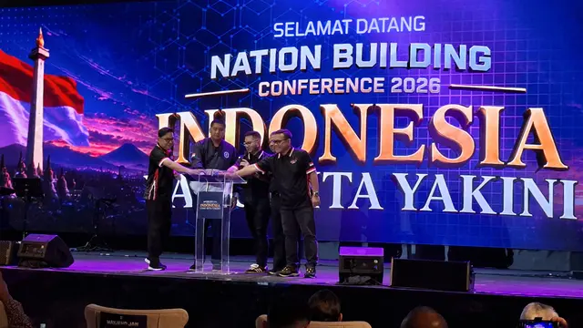 Acara Nation Building Conference (NBC) 2026 di Dome of Harvest, Kelapa Dua, Tangerang, 28 hingga 29 Agustus 2026. (Liputan6.com/Pramita)