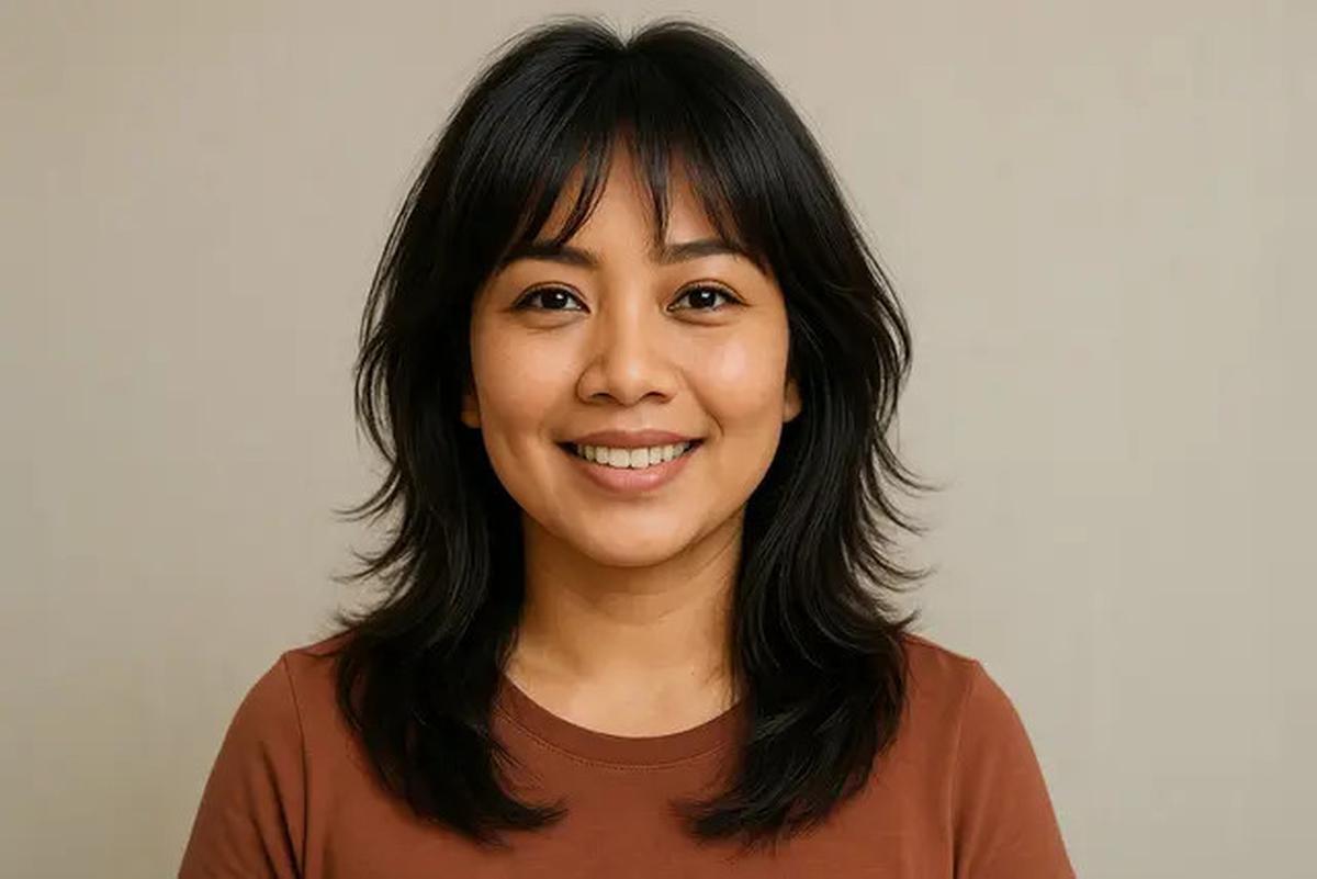 10 Model Rambut Shaggy Layer Ibu-Ibu 2025 agar Terlihat Natural Muda, Cocok untuk Segala Usia