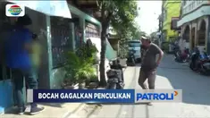 Korban beruntung lolos dari sergapan penculik karena nekat melawan pelaku yang mengendarai sepeda motor.