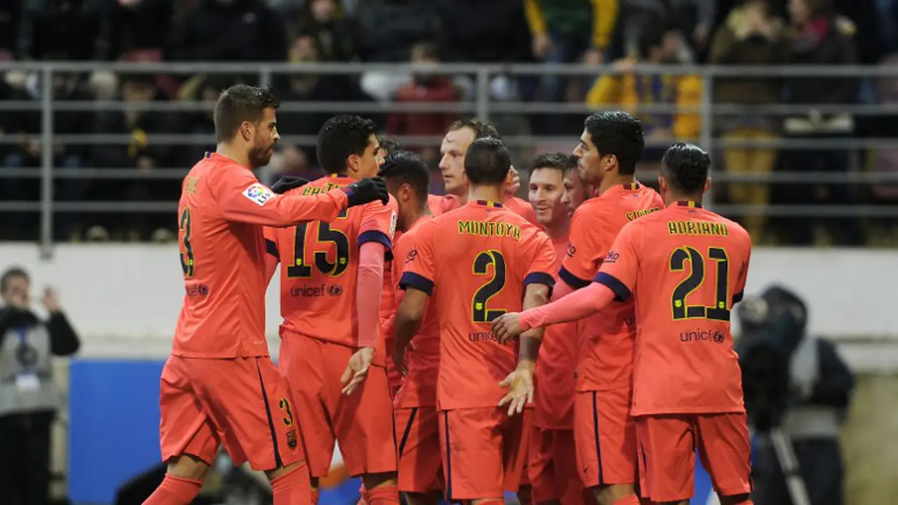 Eibar Vs Barcelona