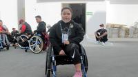 Atlet angkat berat NPC Indonesia, Dwiska Afrilia Maharani akan menjadi pembawa bendera Merah-Putih pada upacara pembukaan ASEAN Para Games 2023 Kamboja. (Bola.com/Dok NPC Indonesia)