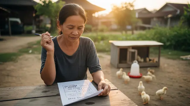 Panduan Ternak Ayam dari Anakan 20 Ekor untuk Usia 50 Tahun/Gemini AI