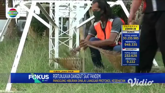 VIDEO: 4 Orang Panitia Kena Sanksi Sosial Akibat Pertunjukan Dangdut di Tuban