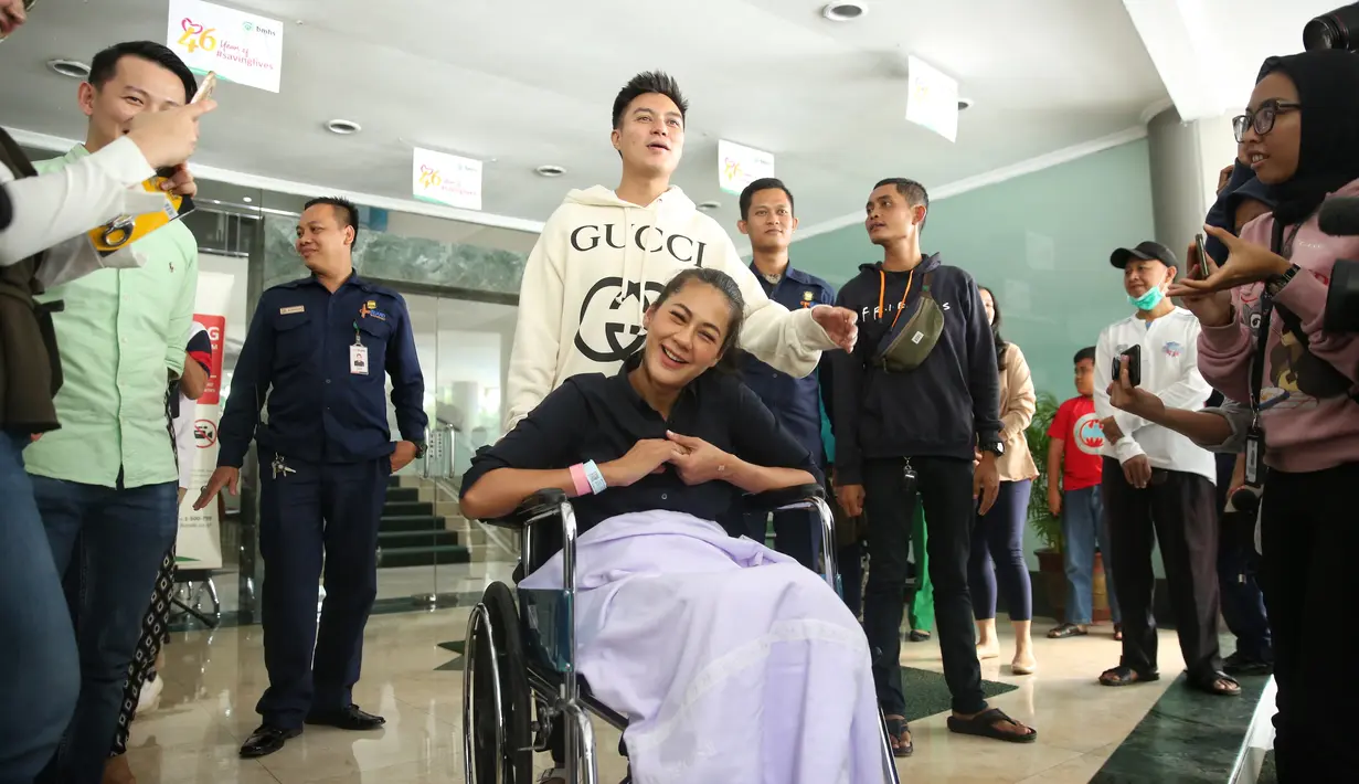 Baim Wong dan Paula Verhoeven (Foto: Adrian Putra/Fimela.com)