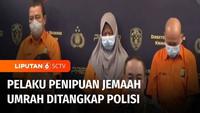 Direktorat Reserse Kriminal Umum Polda Metro Jaya menangkap pasangan suami istri pemilik dan direktur travel umrah, PT Naila Syafaah Wisata Mandiri, terkait kasus penipuan jemaah umrah. Total kerugian yang diderita ratusan jemaah, diperkirakan lebih ...