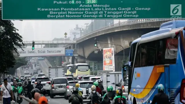 Ganjil genap Jakarta.