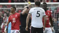 Aksi Harry Maguire dalam Laga MU Vs Nottingham Forest: Kartu Kuning, Untung Tim Clean Sheets