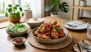 Resep Ayam Goreng Chili Oil Renyah yang Bikin Nagih