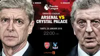 5 Fakta Menarik Jelang Arsenal Vs Crystal Palace