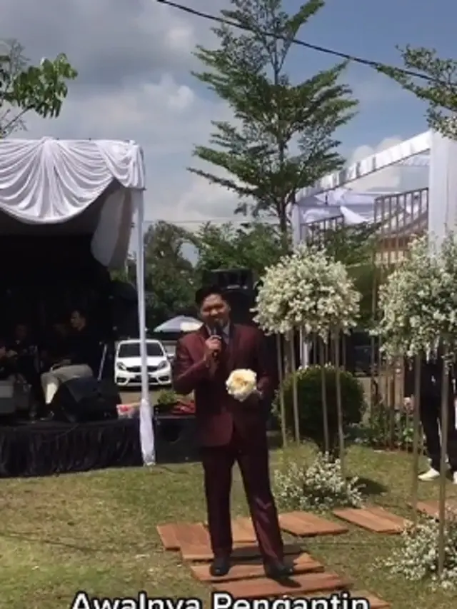Viral, Pria Beri Kejutan Setelah Hilang 30 Menit dari Pernikahannya