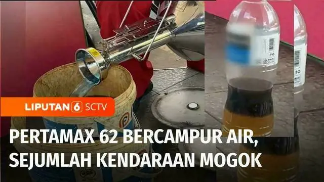 VIDEO: Pertamax di SPBU KDA Batam Bercampur Air, Sejumlah Mobil Mogok Setelah Isi BBM