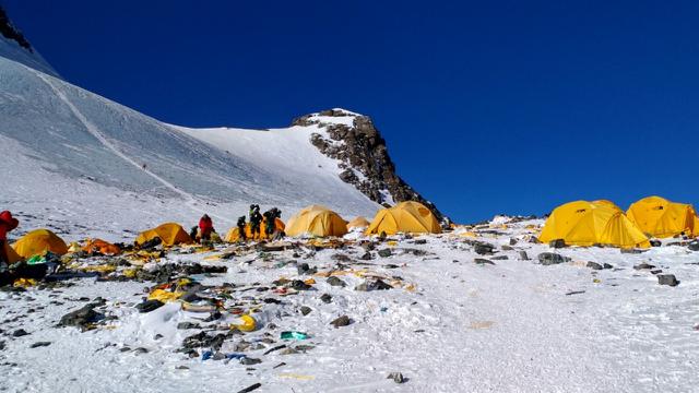 Sampah di Gunung Everest