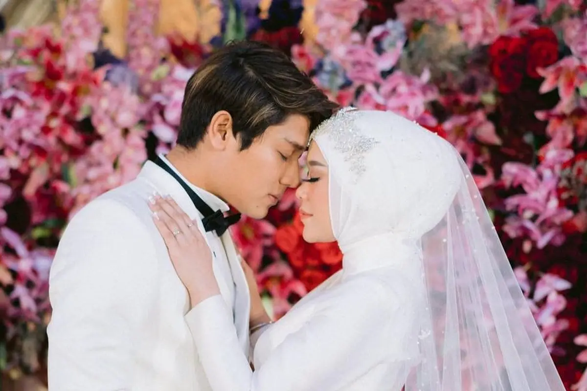 Rizky Billar dan Lesti Kejora.