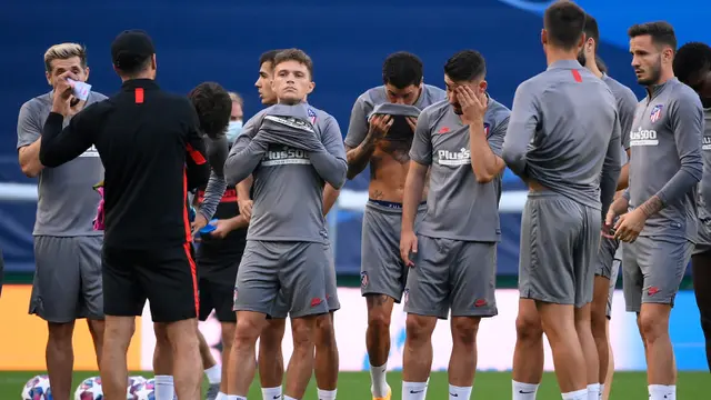 Jalani Latihan, Atletico Madrid Pantang Remehkan RB Leipzig Tanpa Timo Werner