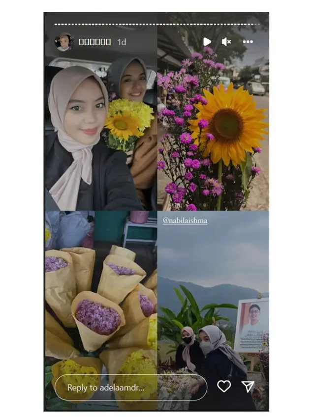 6 Momen Nabila Ishma Ziarah ke Makam Mendiang Eril, Sudah Bisa Tersenyum