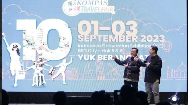 Konferensi Pers Kompas Travel Fair 2023