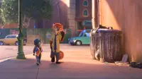 Ginnifer Goodwin dan Jaseon Bateman mengisi suara karakter Zootopia (Walt Disney Animation Studios)
