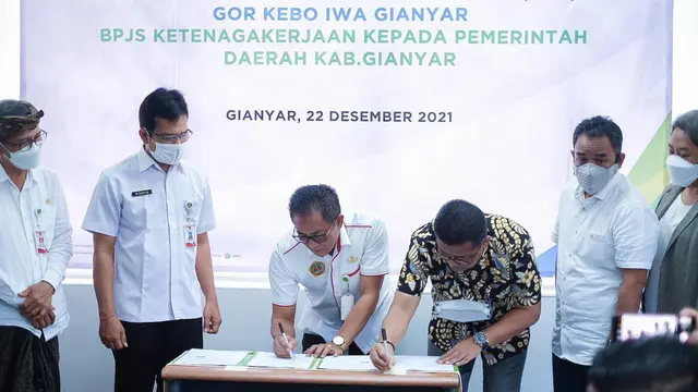 Jaga Kelestarian Alam, BPJS Ketenagakerjaan Serahkan Ruang Terbuka Hijau kepada Pemkab Gianyar